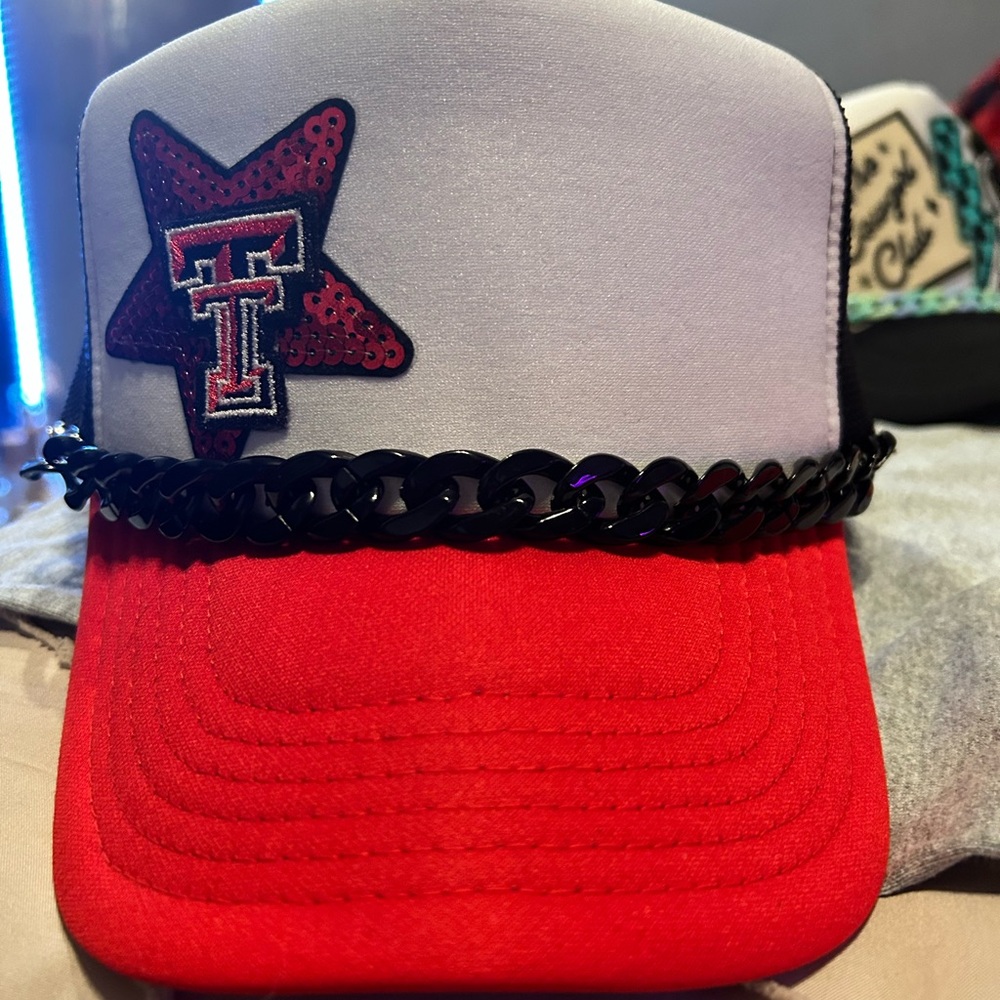 Custom Made Texas Tech Patch Hat